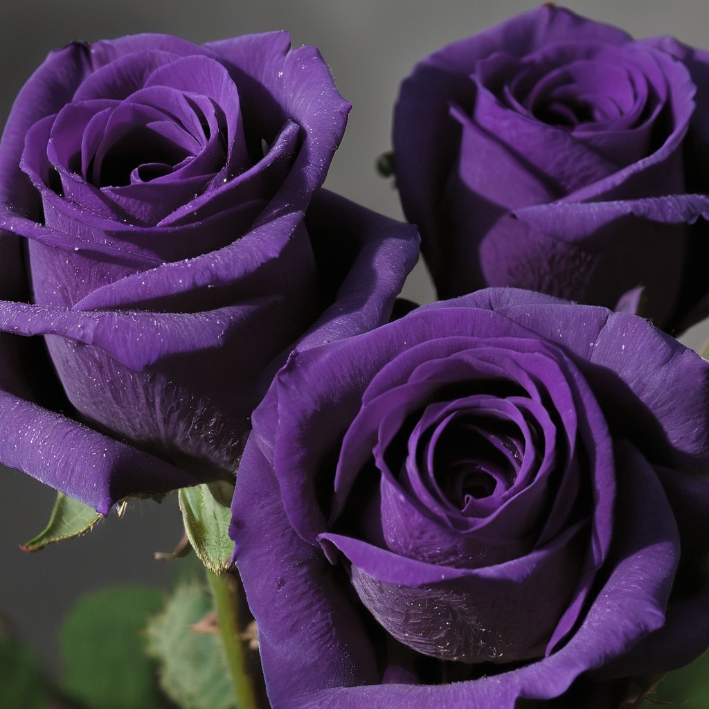 Significado de las Rosas moradas